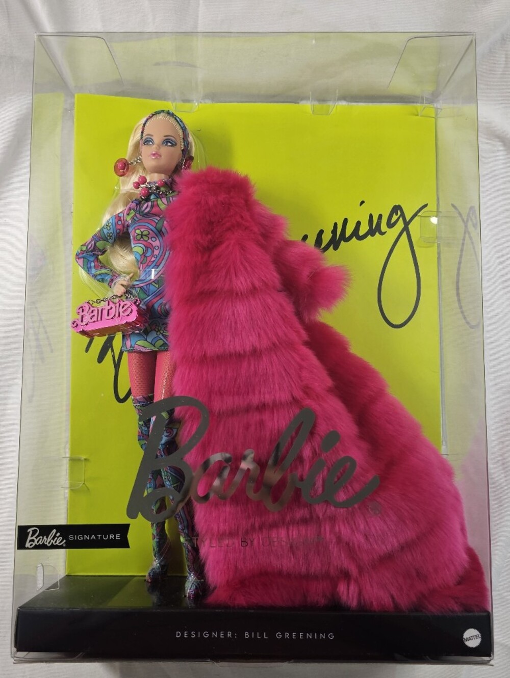 Bold Barbie Signature "Styled by Design" Doll – Pristine Doll, Bent Box Top